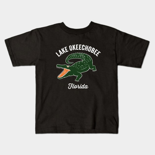 Lake Okeechobee Florida Kids T-Shirt by Eureka Shirts